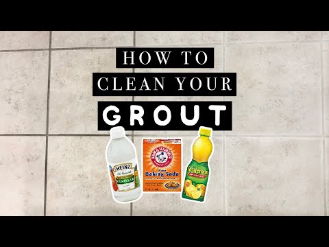 How To Clean Tile Grout with Baking Soda and Vinegar