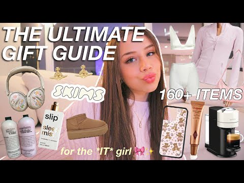 160+ ULTIMATE *IT* GIRL WISH LIST / GIFT GUIDE IDEAS! my perfect christmas wishlist 2022 | aesthetic