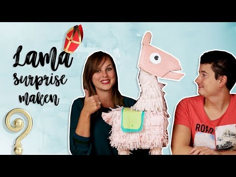 (Fortnite) Lama Sinterklaas Surprise maken - Nederlands DIY - CreaChick