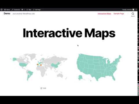 Creating a Free Interactive Map on WordPress with Interactive Geo Maps Plugin