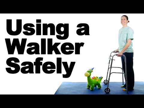 How to Use a Walker Correctly - Ask Doctor Jo