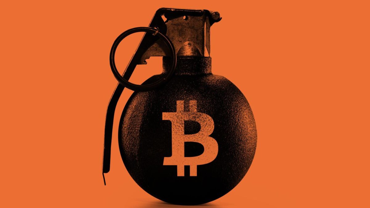 Bitcoin's price has imploded over the past month.
