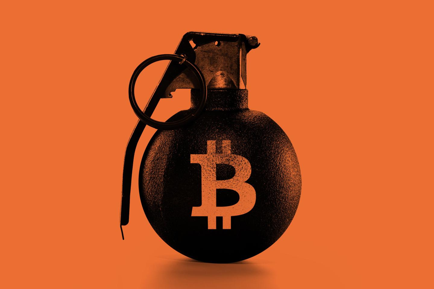 Bitcoin's price has imploded over the past month.