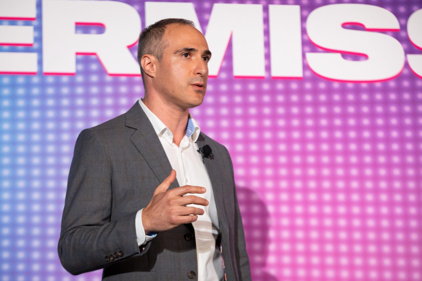 Michael Shaulov, cofounder and CEO at Fireblocks, during a crypto conference in 2023.
