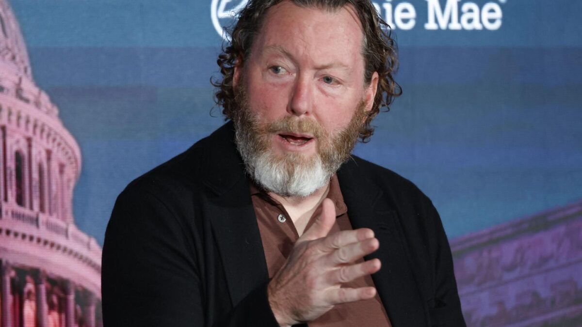 Mike Cagney, cofounder and executive chairman of Figure, speaks during a 2023 fintech conference.