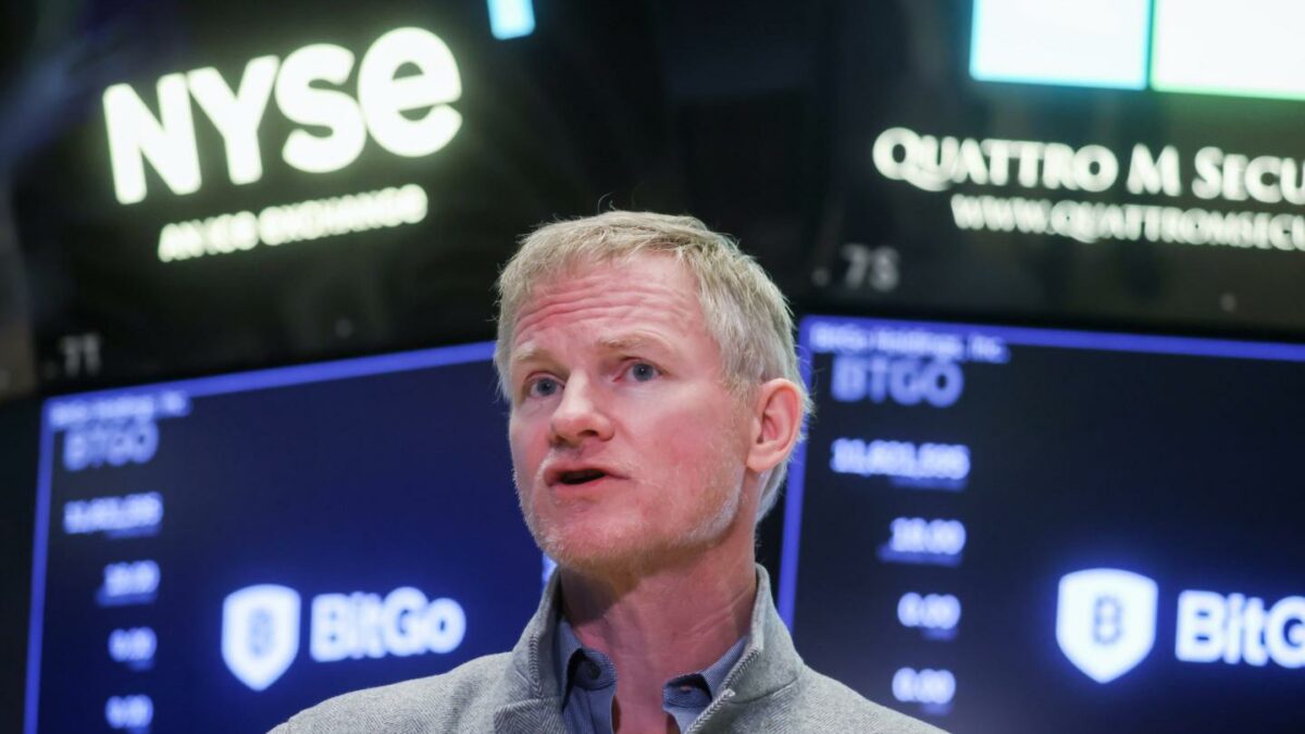 BitGo shares enjoy modest pop on first trading day as crypto IPO parade resumes