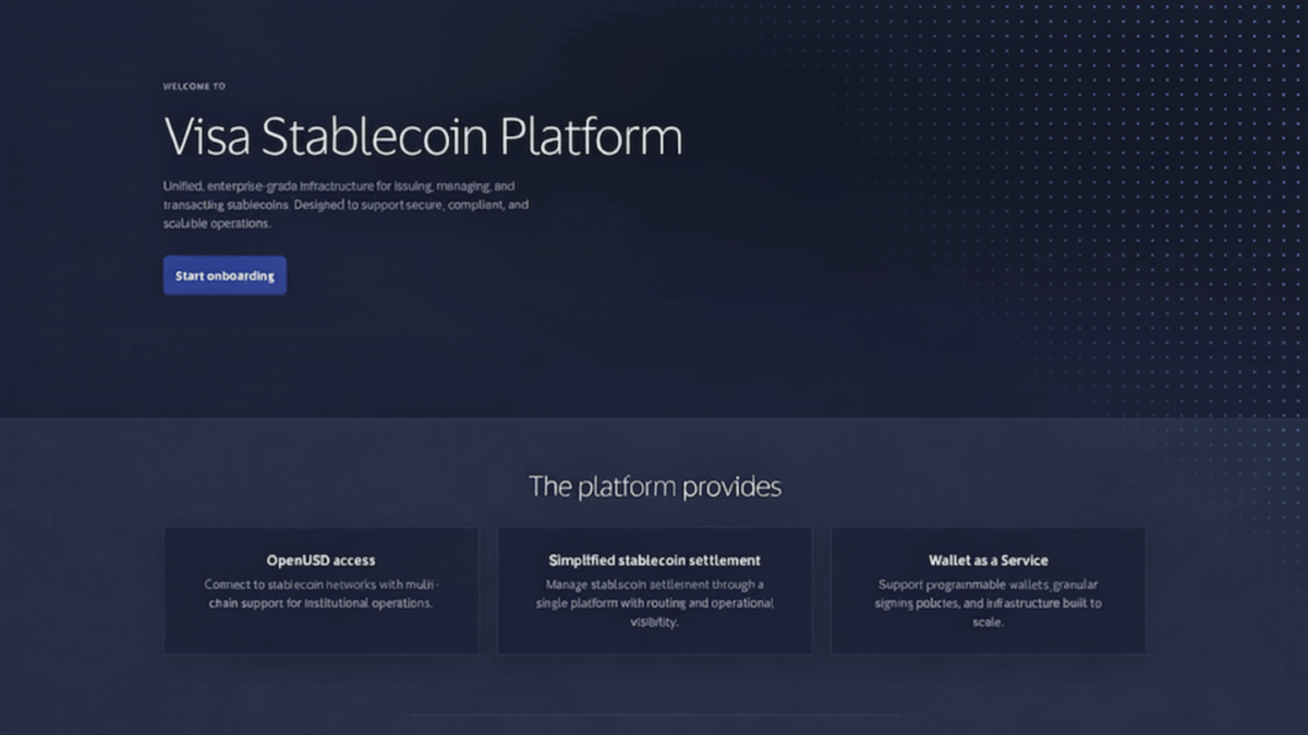 Exclusive: Visa launches new platform to provide stablecoin services to more than 200 million merchants