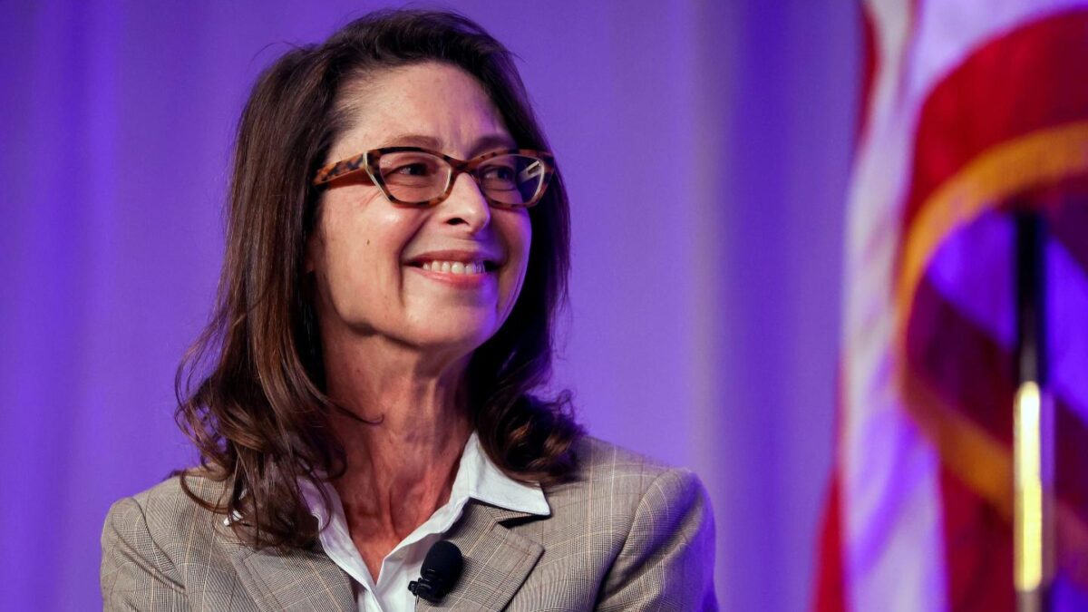 A Fidelity spokesperson says the firm, led by CEO Abigail Johnson, is "testing" a USD-pegged stablecoin.