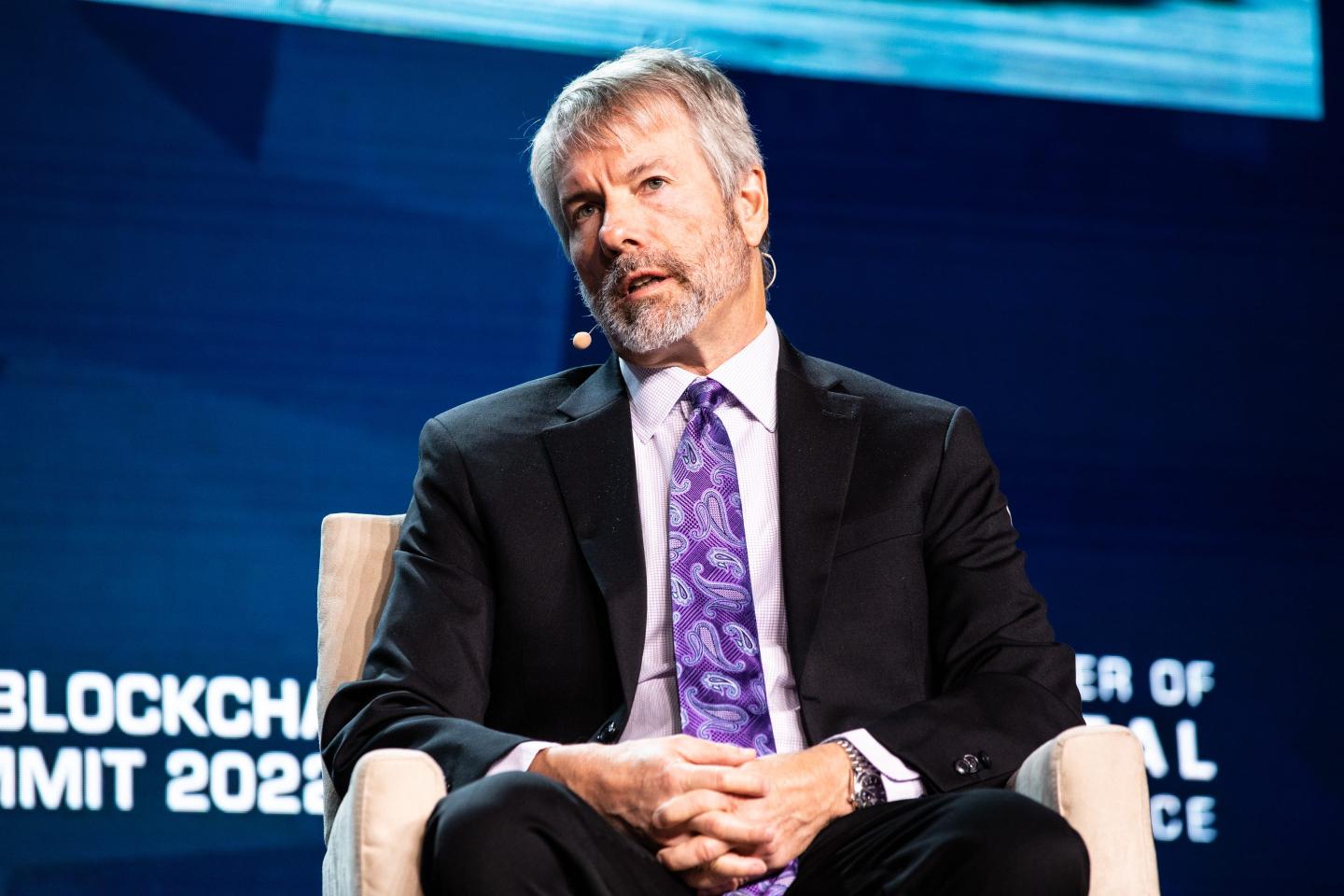 Michael Saylor is the executive chairman of MicroStrategy and led the company's pivot toward Bitcoin investment.