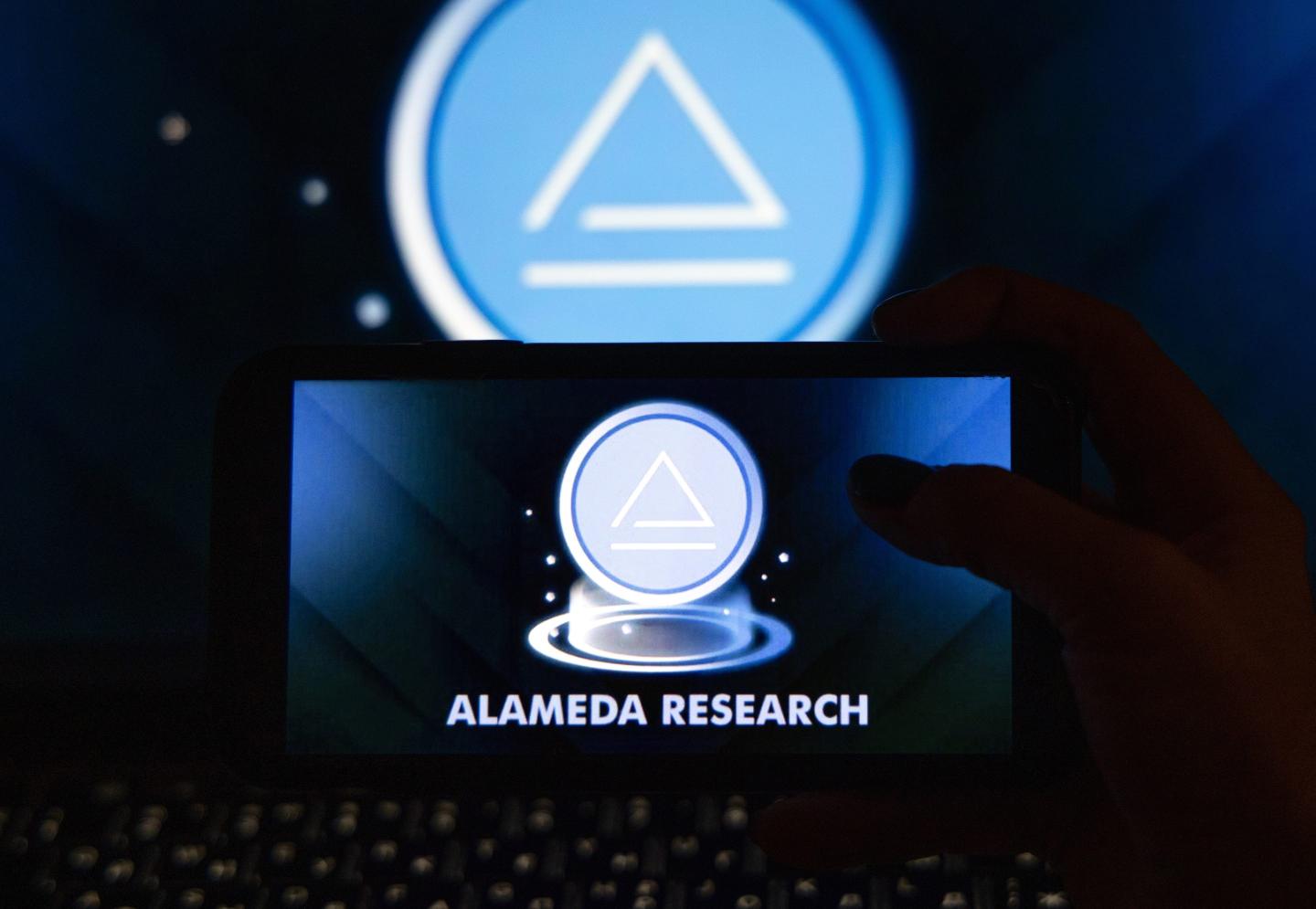 The logo of Alameda Research.