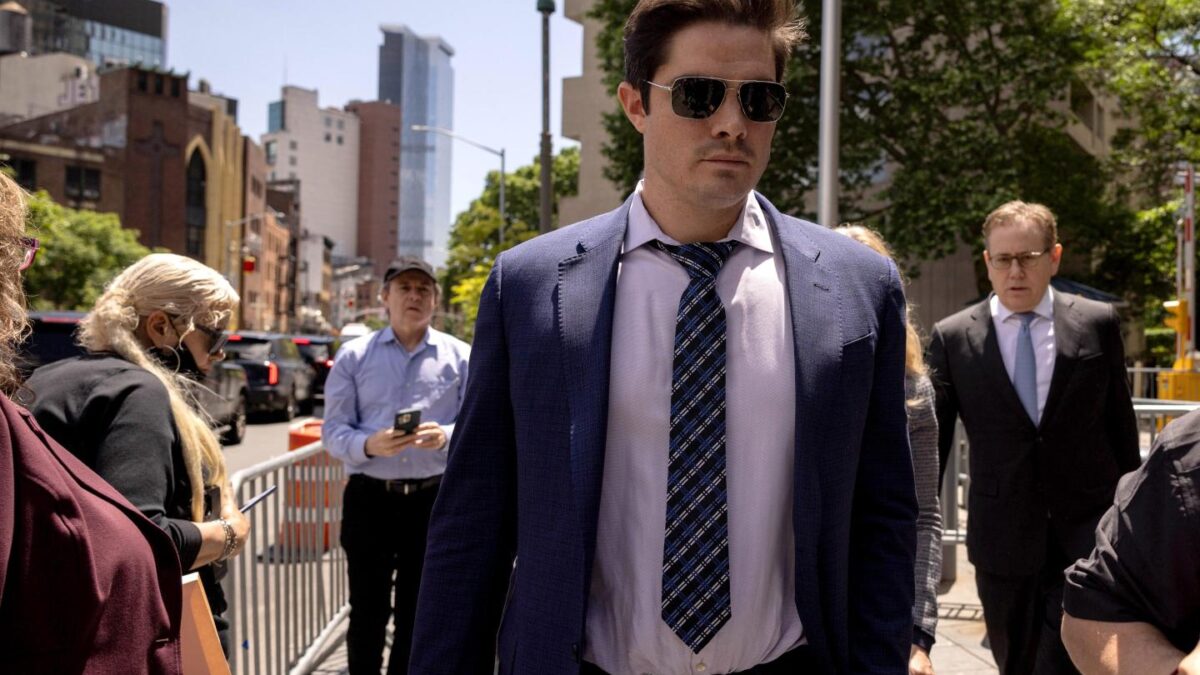 Ryan Salame, a former FTX executive and the boyfriend of charged crypto lobbyist Michelle Bond.