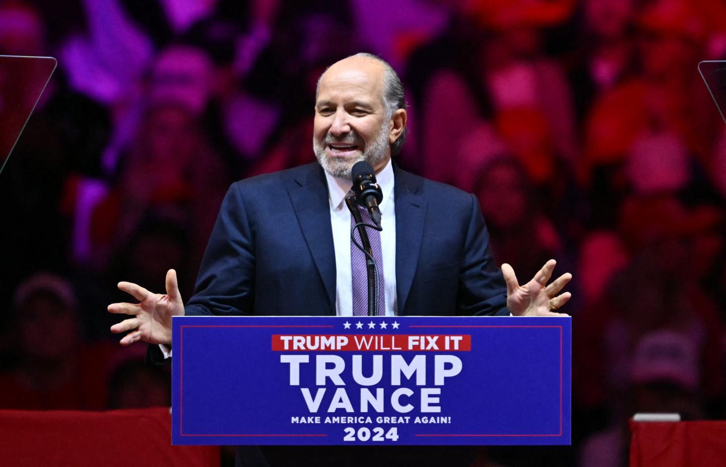 Howard Lutnick, chairman and CEO of Cantor Fitzgerald and commerce secretary nominee.