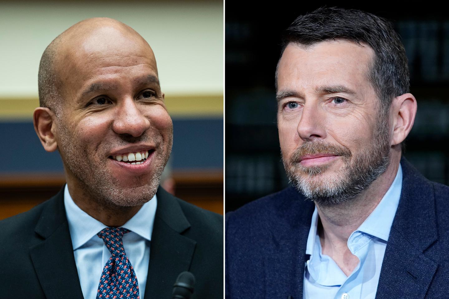 Brian Nelson (left) and David Plouffe (right).