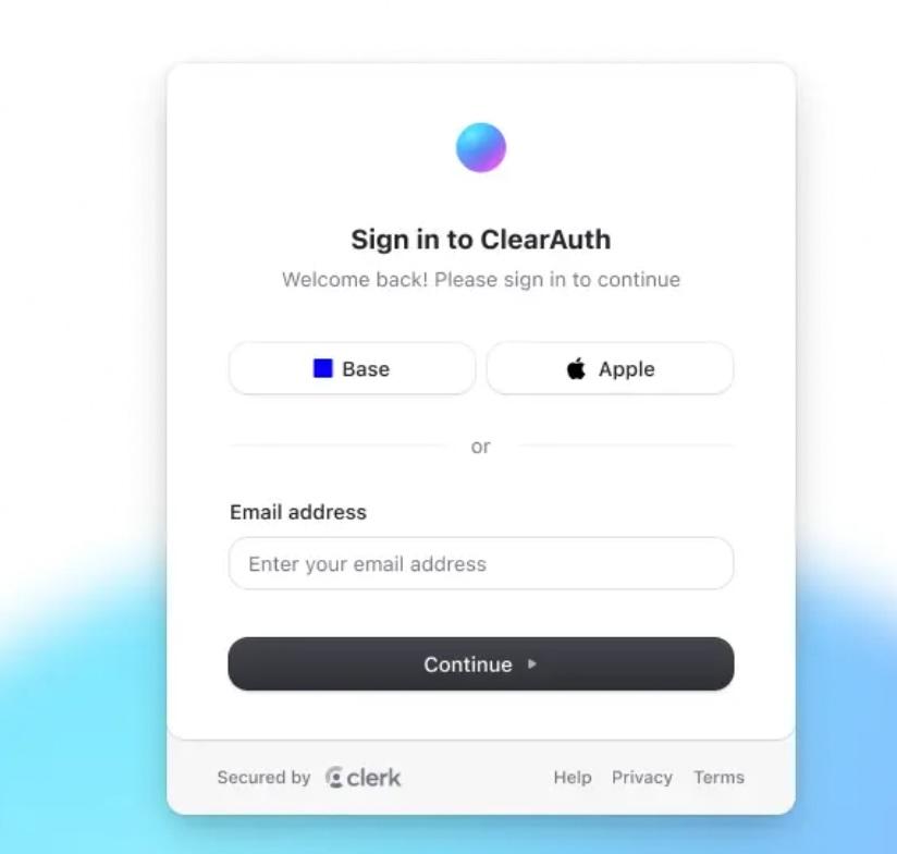 sign-in-to-clear-auth sign in to clear auth screen screenshot image